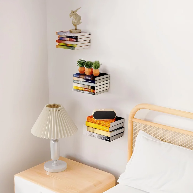 Shelfy™ | Präsentieren Sie Ihre Bücher wie mit Magie mit diesem unsichtbaren Regal