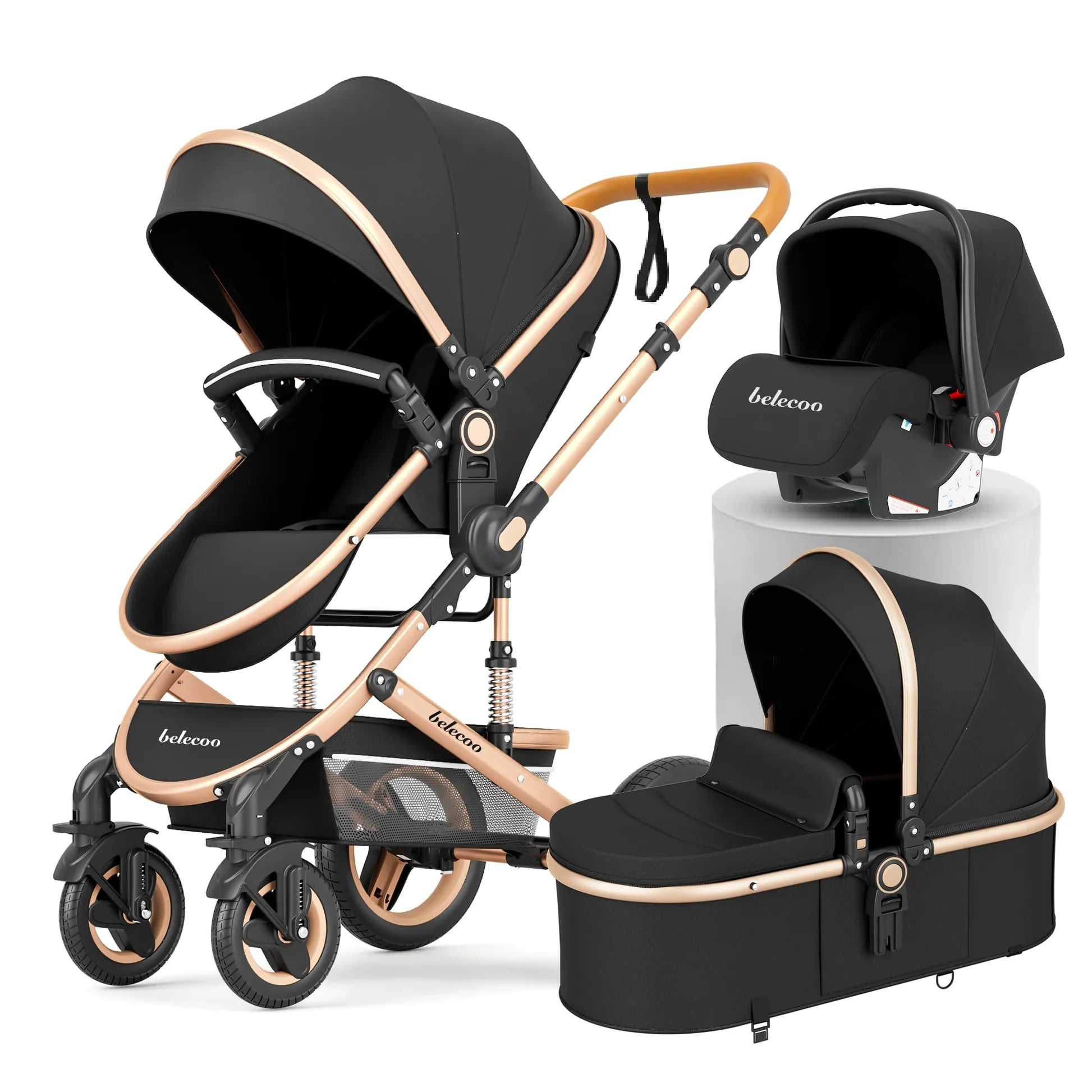 Kinderwagen 3-in-1 + Maxi Cosi und Tasche - Im Sonderangebot