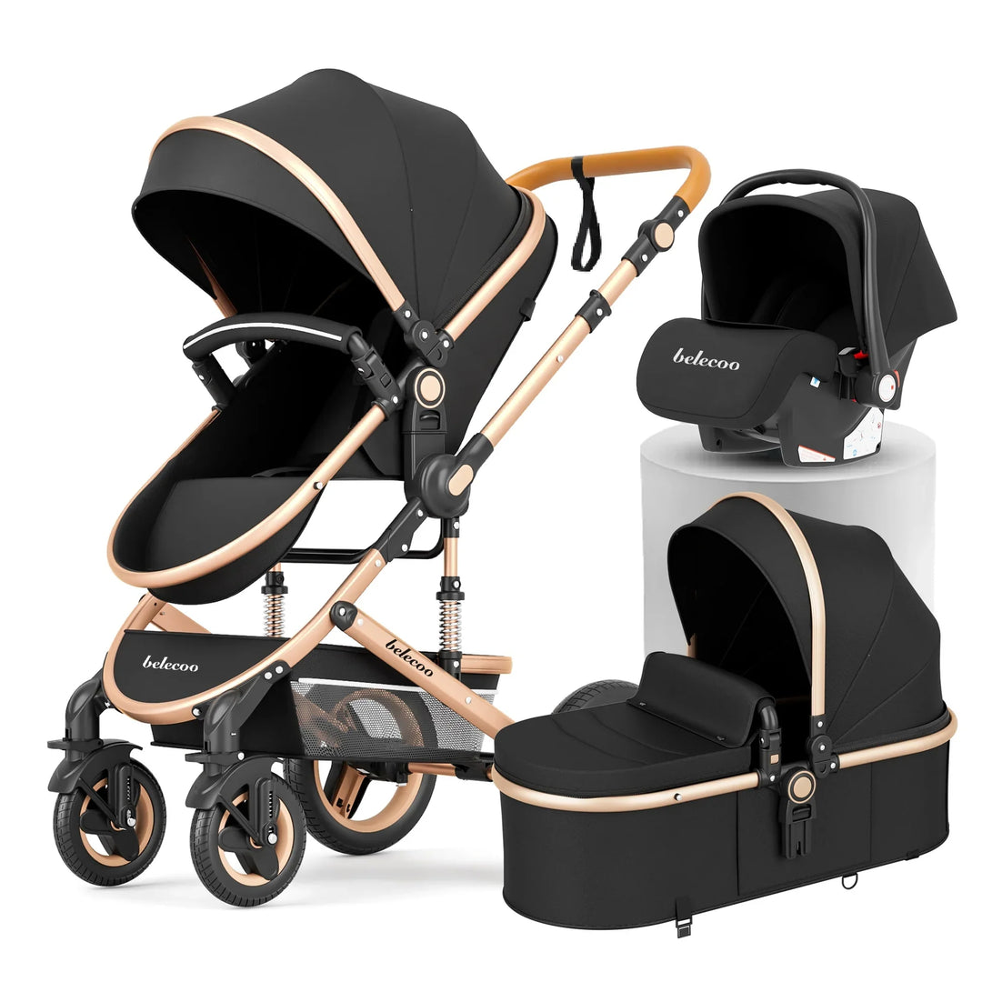 Kinderwagen 3-in-1 + Maxi Cosi und Tasche - Im Sonderangebot