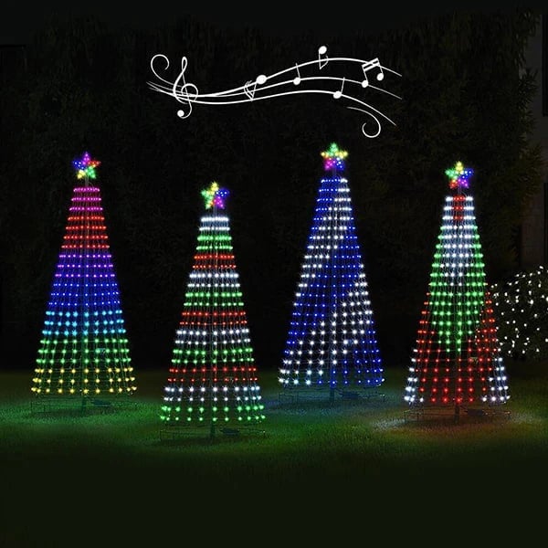 Outdoor LED-Lichterkette mit Bluetooth-App-Steuerung
