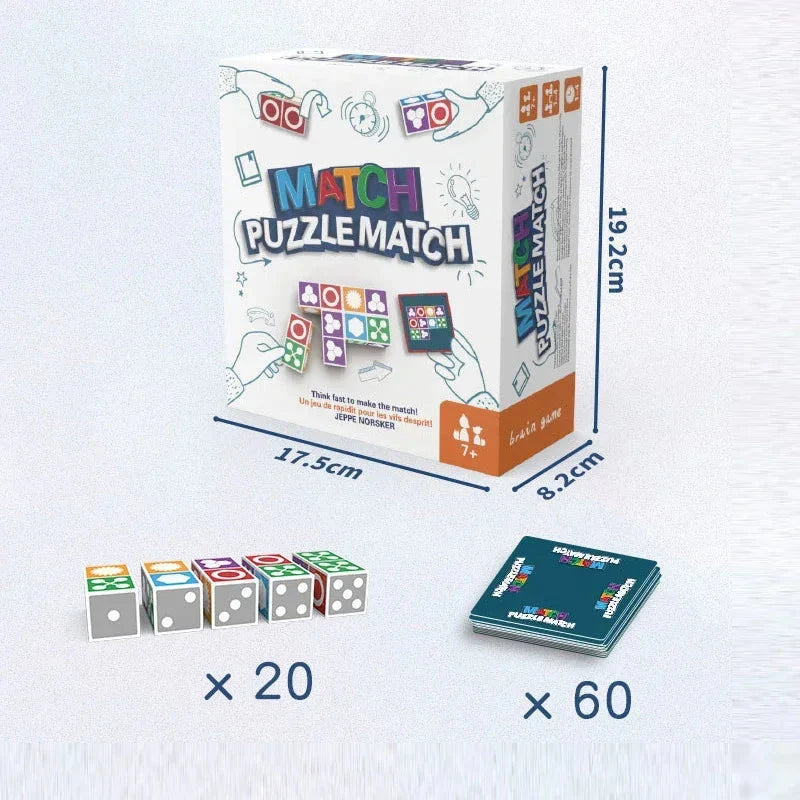 Gehirnförderndes Puzzle-Spiel für Kinder – Spaß &amp; Bildung