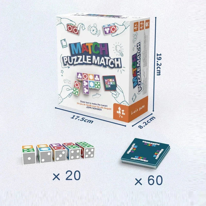 Gehirnförderndes Puzzle-Spiel für Kinder – Spaß &amp; Bildung