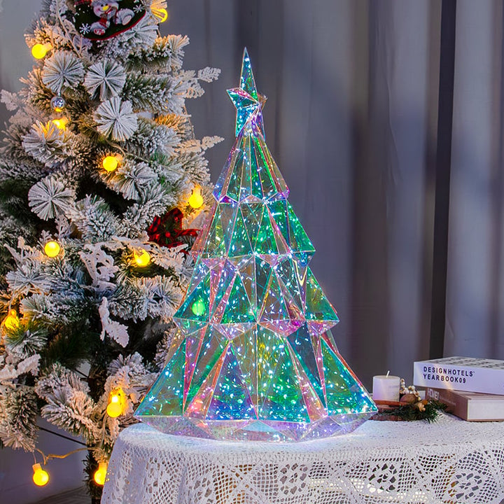 Weihnachtliche reguläre holographische Innen- und Außenfigur mit Fernbedienung
