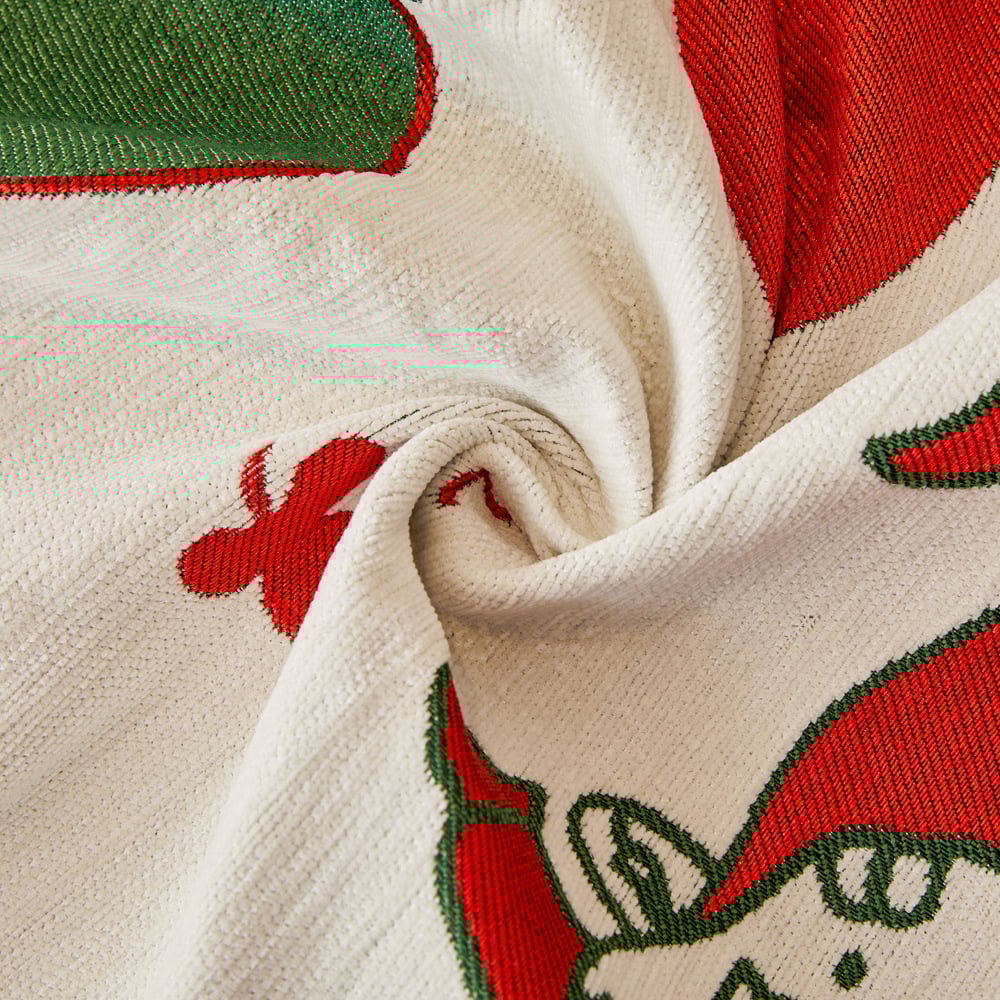 lusailstore - Weihnachts-Sofaüberwurf mit Motiv