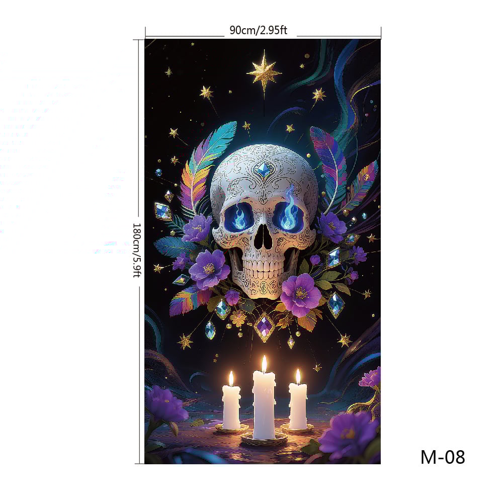 2025 Weihnachts- und Halloween-Türdekoration