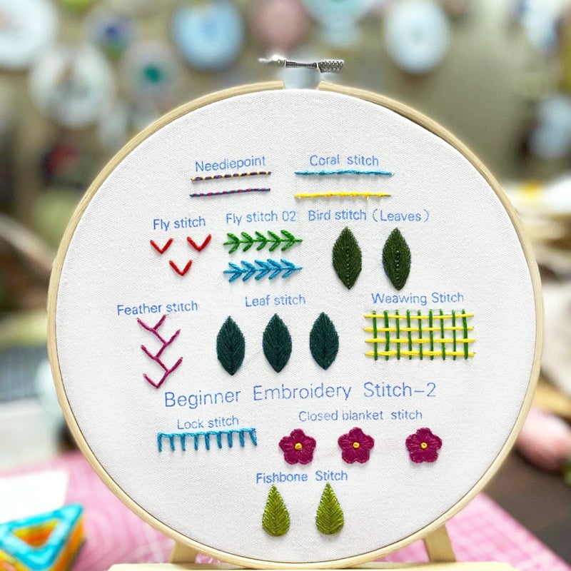 Stickerei-Set für Anfänger