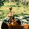 Metall-Windrad „Rockband“ – Einzigartiger Gartenschmuck mit Rock’n’Roll-Charme