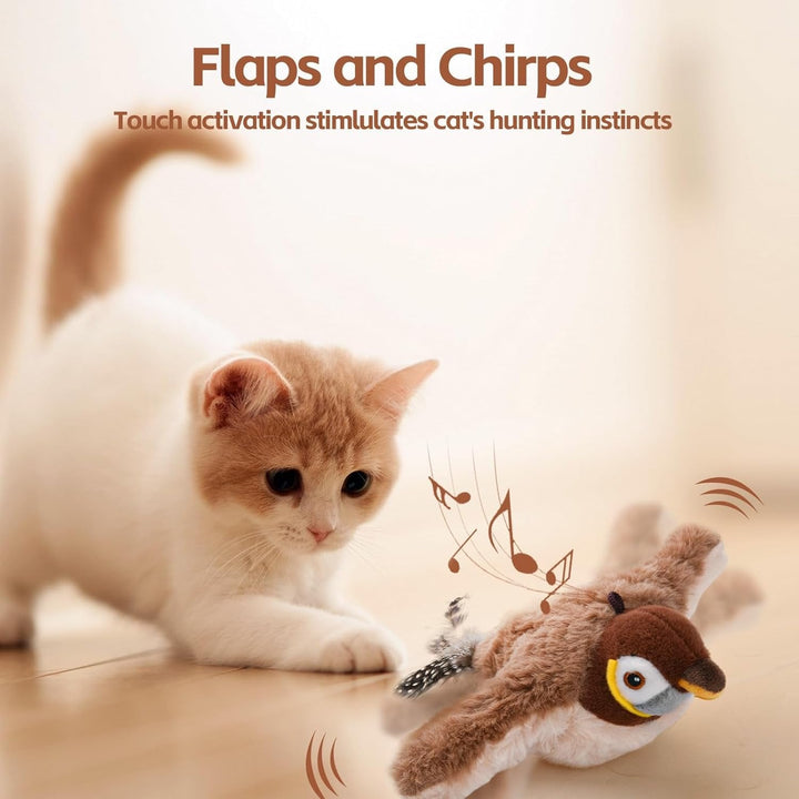 ChirpBuddy – Interaktives Vogelspielzeug für Katzen