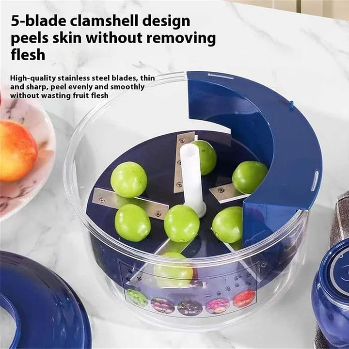 SwiftPeel™ – Automatischer wiederaufladbarer Fruchtpeeler