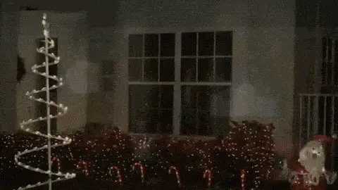 Weihnachts- und Halloween-Projektor mit Leinwand