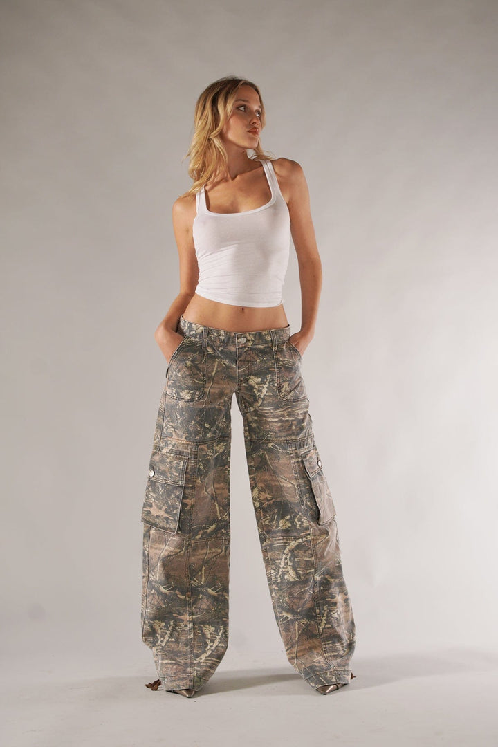 Unisex Camo Cargo-Hosen