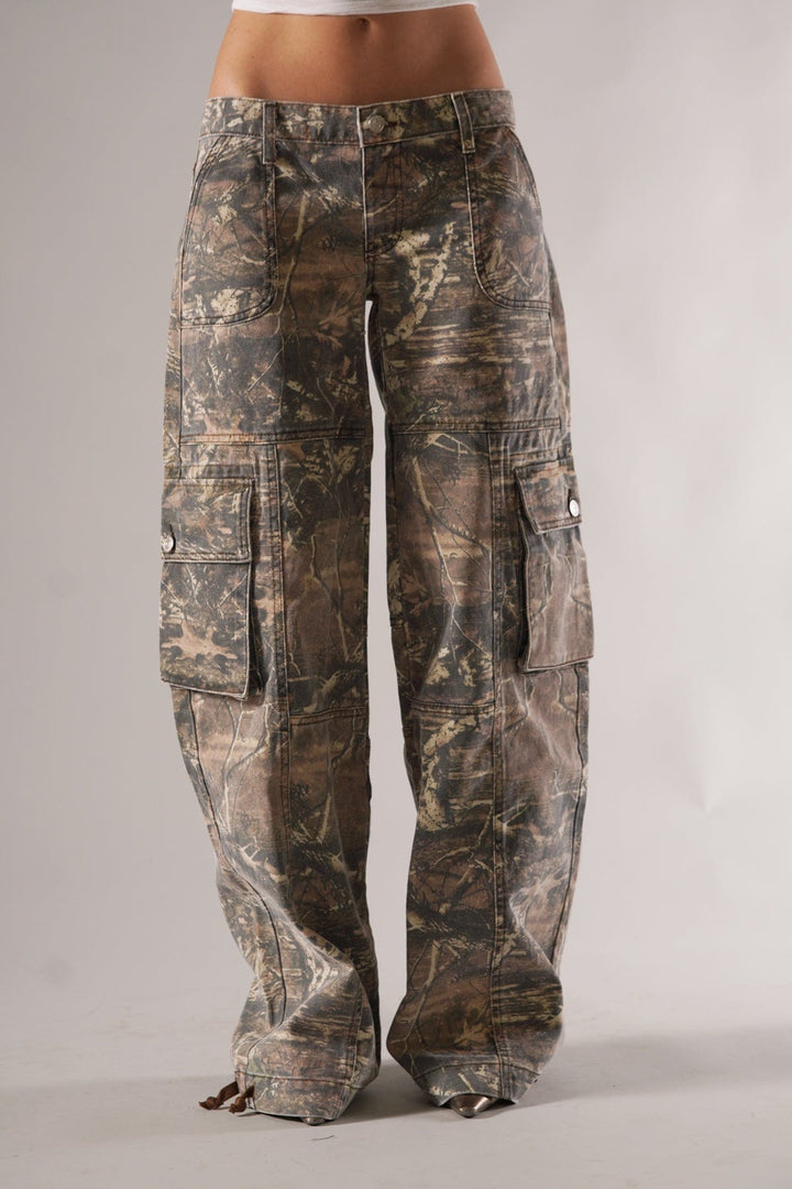 Unisex Camo Cargo-Hosen
