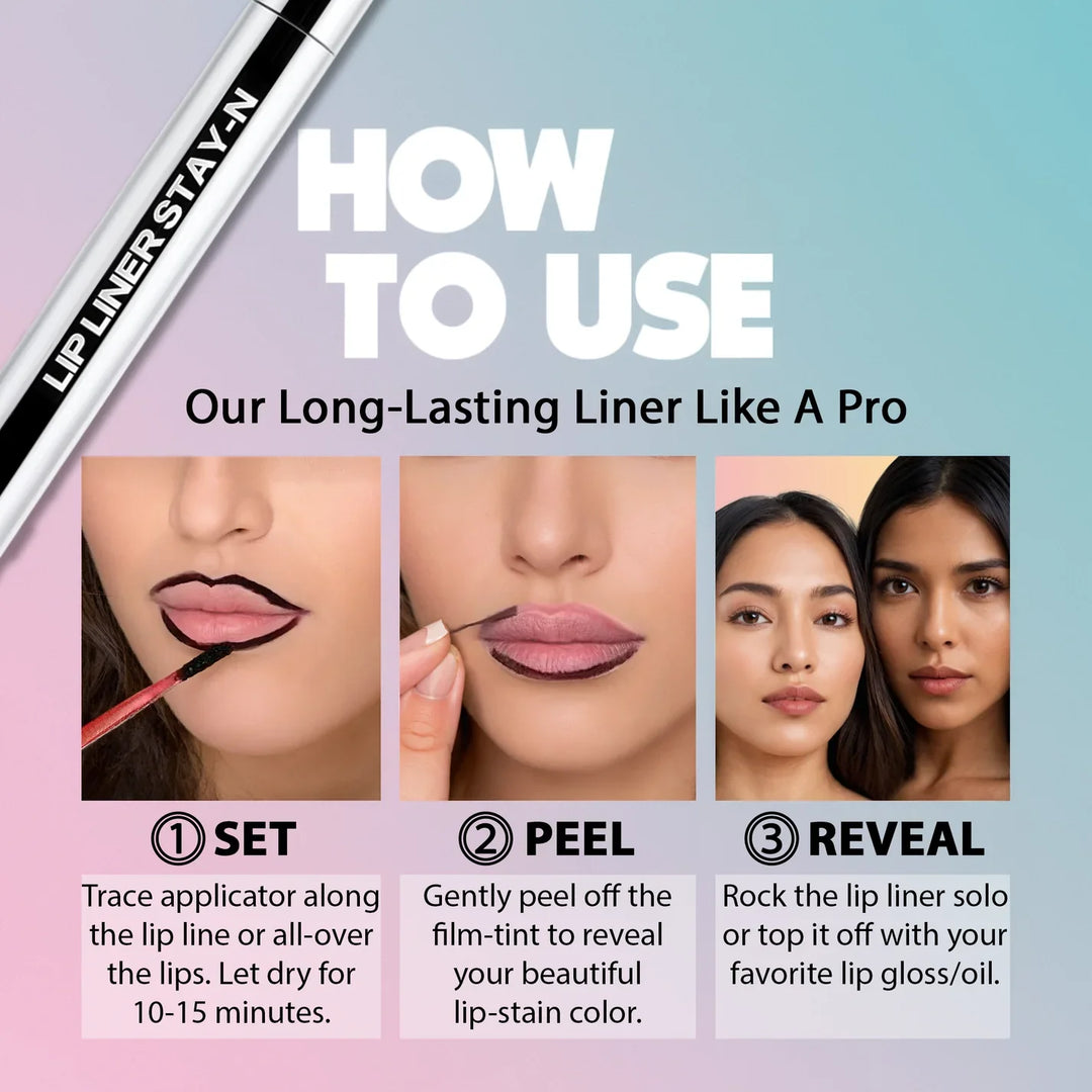 Plump &amp; Peel 12-Stunden Lippenstiftkontur