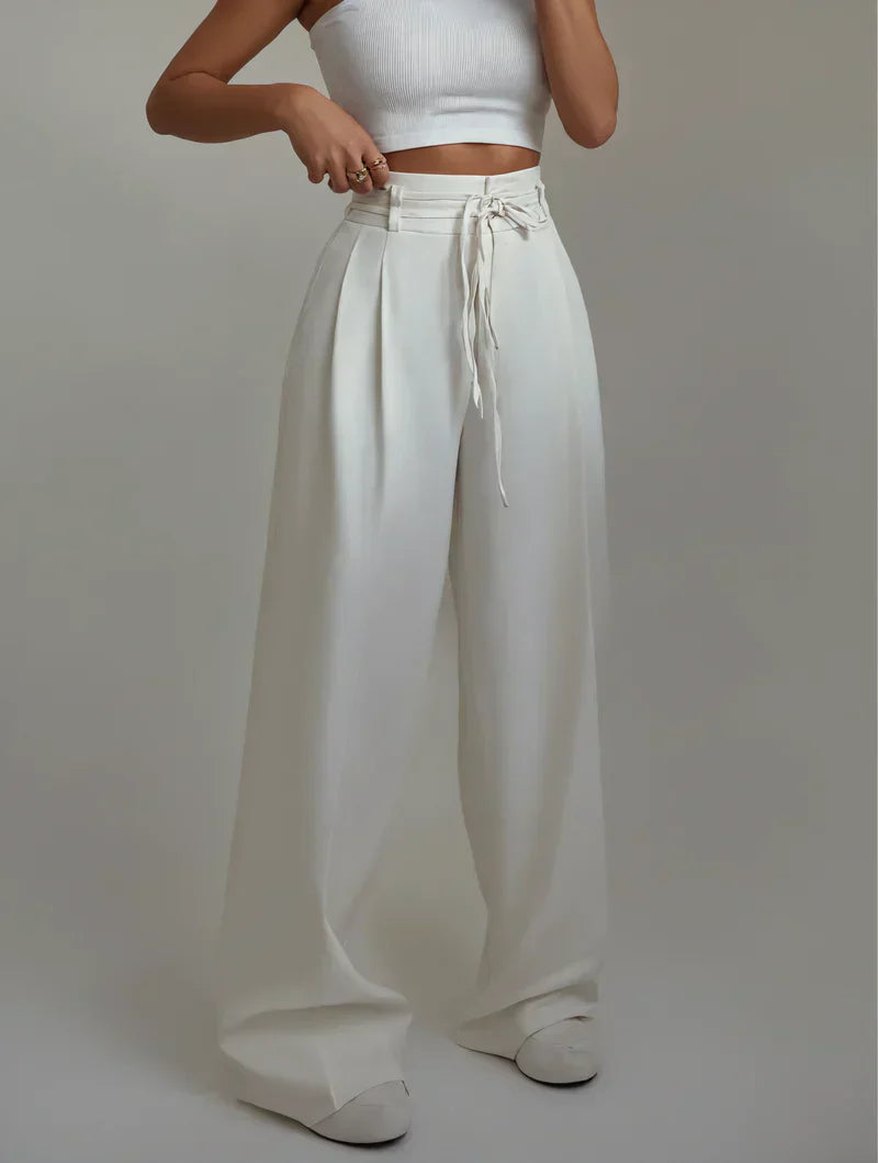 Celeste™ - Weite Bein Hochtaillierte Hose