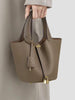 Chic Alltags-Ledertasche