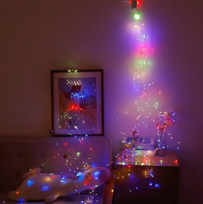Funkelnde LED-Lichterkette