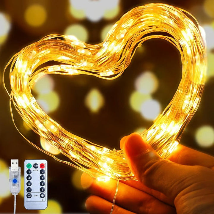 Funkelnde LED-Lichterkette