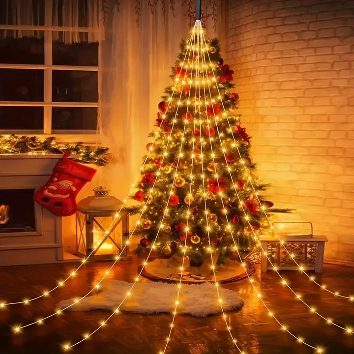 Funkelnde LED-Lichterkette