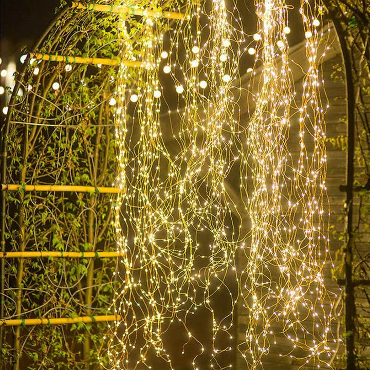 Funkelnde LED-Lichterkette