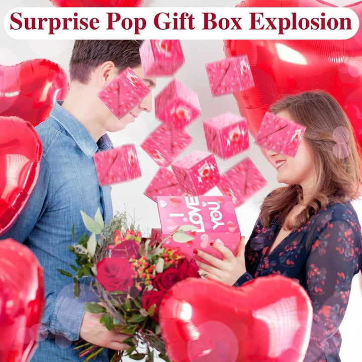 3D Faltbare Überraschungsbox – Explosions-Popup-Geschenk für Partys &amp; Mehr