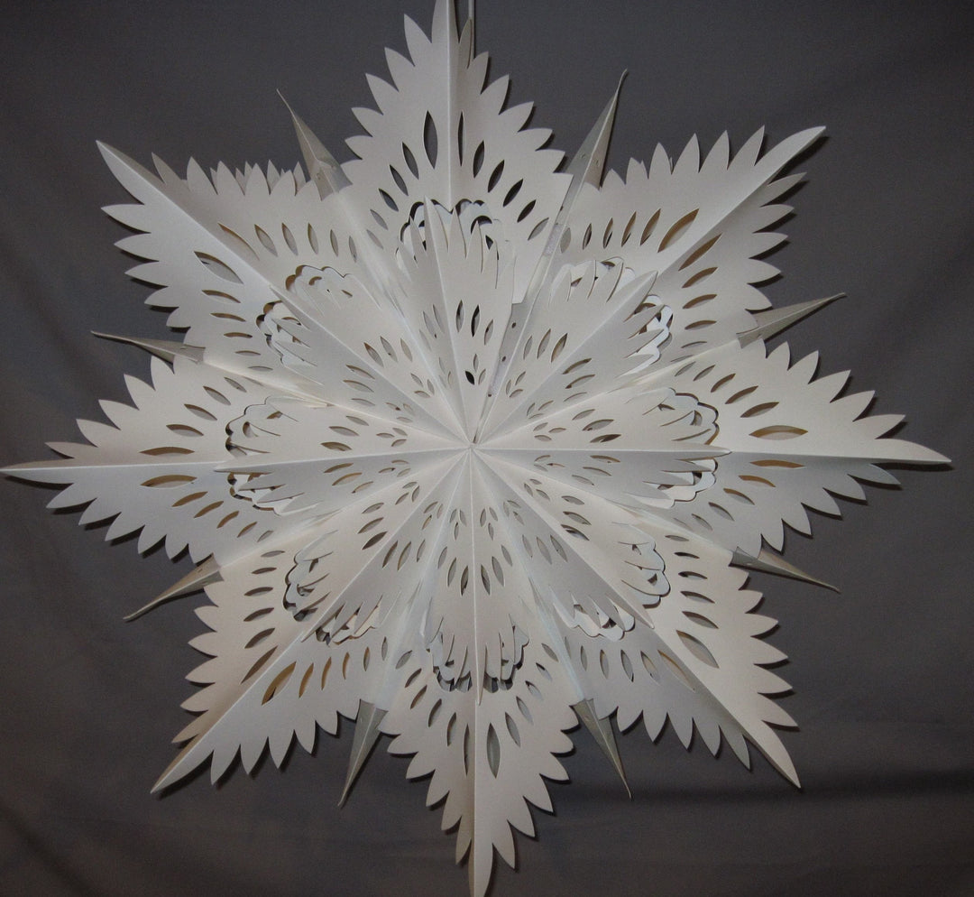 Schneeflocken Weihnachten Laterne – Warmes Licht, Winterzauber