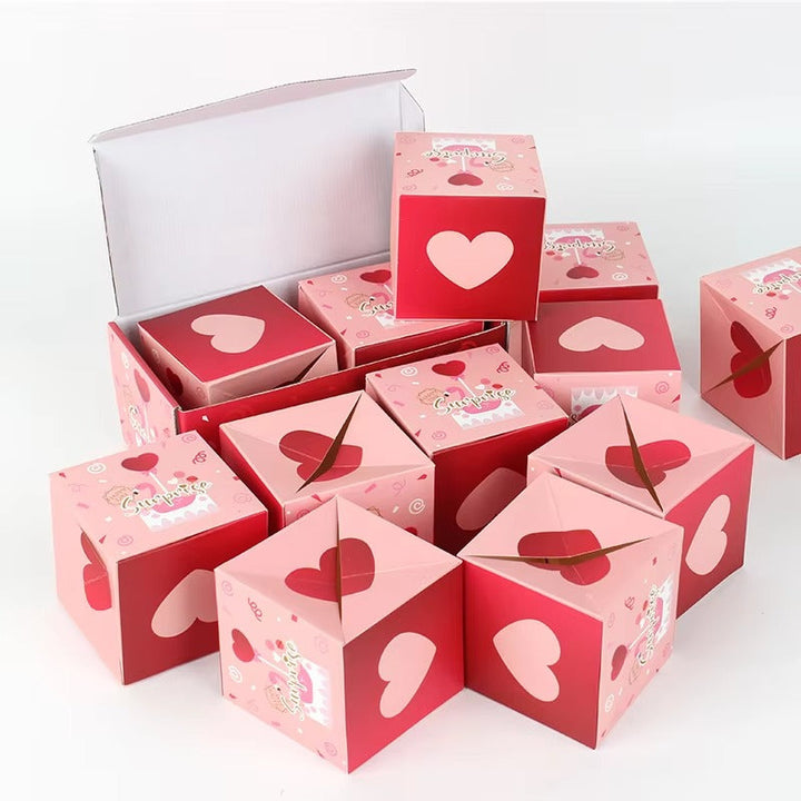 3D Faltbare Überraschungsbox – Explosions-Popup-Geschenk für Partys &amp; Mehr