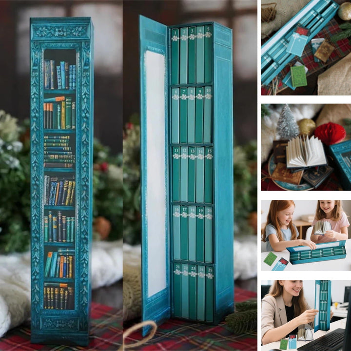 Mini-Buch-Adventskalender – Tägliche Freude für Buchliebhaber