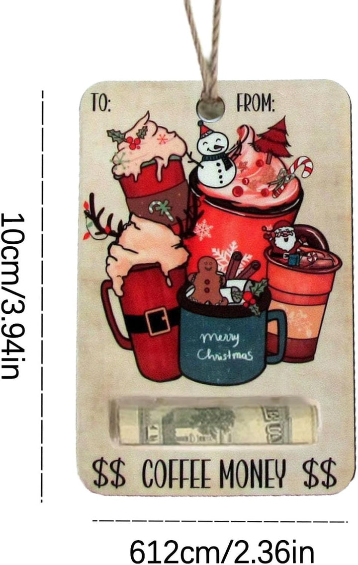 Geldkartenhalter Weihnachten — Perfekt für Bargeldgeschenke