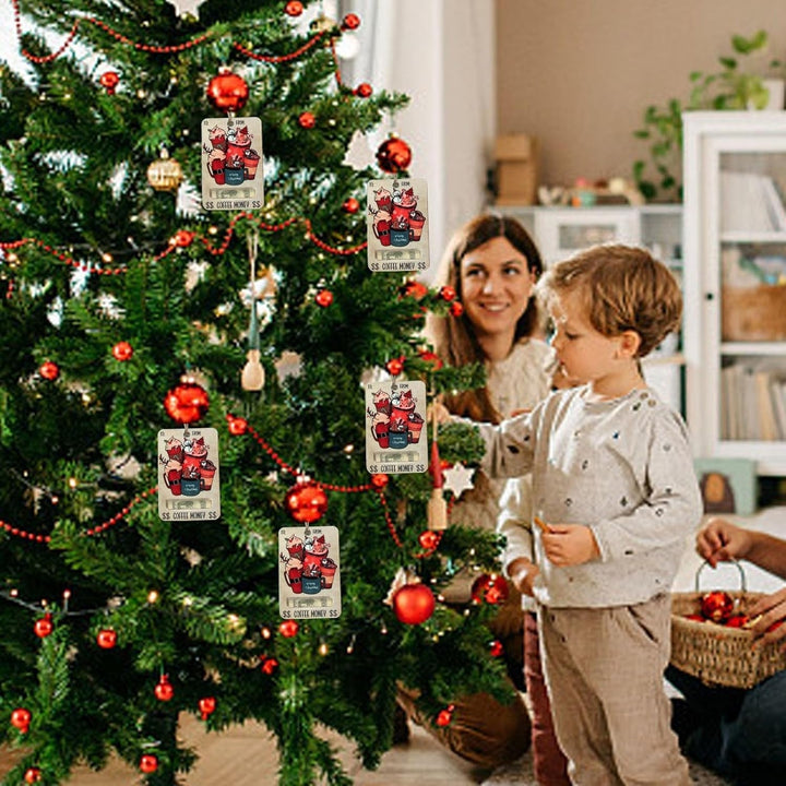 Geldkartenhalter Weihnachten — Perfekt für Bargeldgeschenke