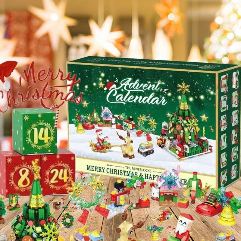 Bauklötzchen-Set Adventskalender — 24 Tage voller Bauspiel und Spielspaß