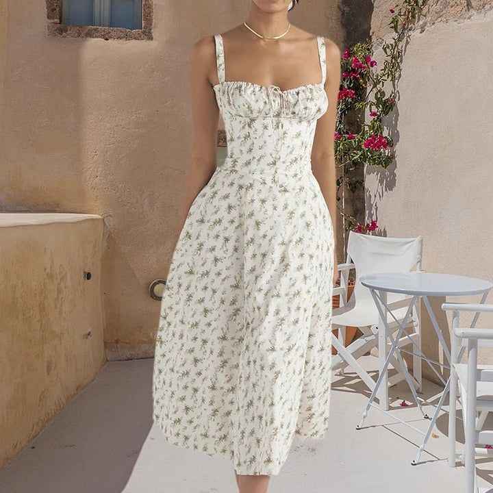 Linsay| Mode Druck Kleid
