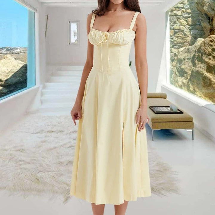 Linsay| Mode Druck Kleid