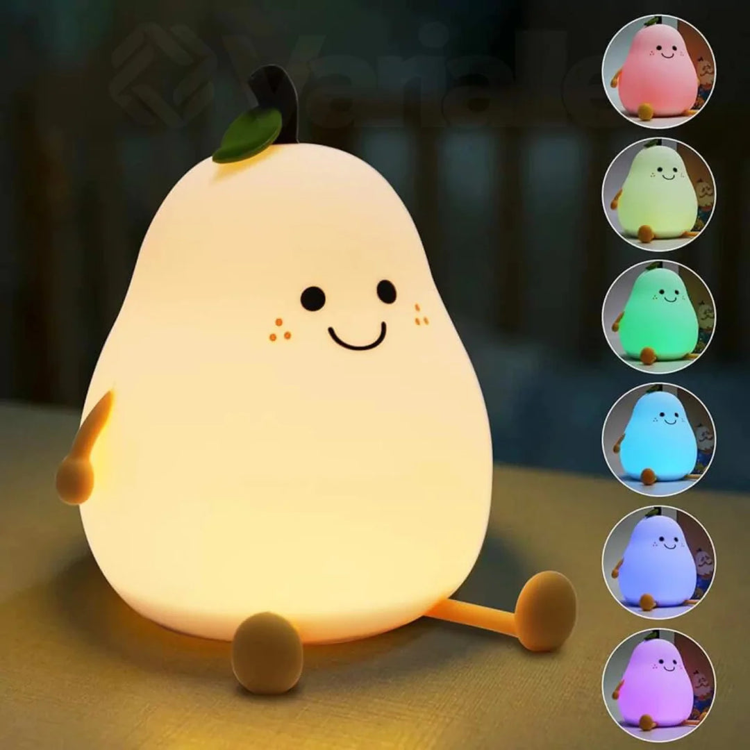 My Lumi Pear| Wiederaufladbare LED-Lampe aus Silikon