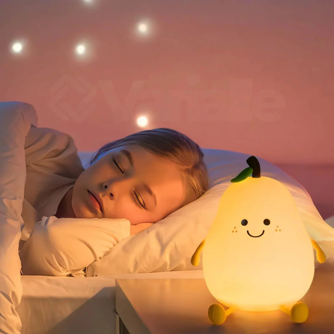 My Lumi Pear| Wiederaufladbare LED-Lampe aus Silikon