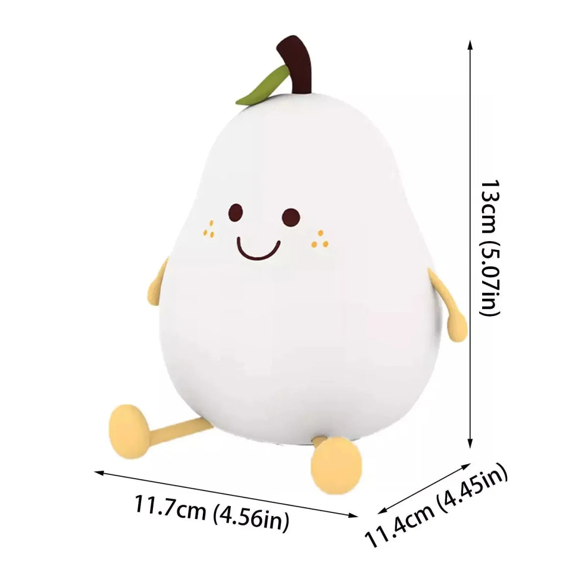 My Lumi Pear | Wiederaufladbare LED-Lampe aus Silikon