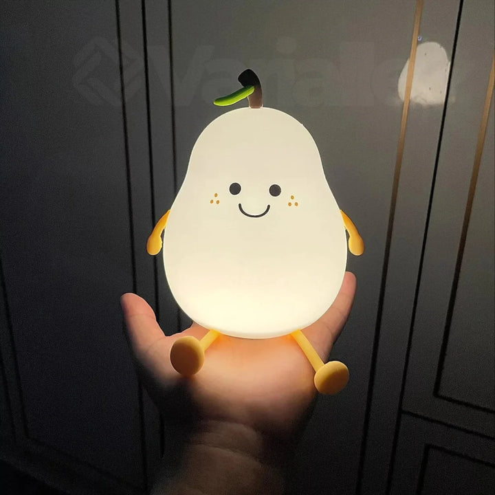 My Lumi Pear| Wiederaufladbare LED-Lampe aus Silikon