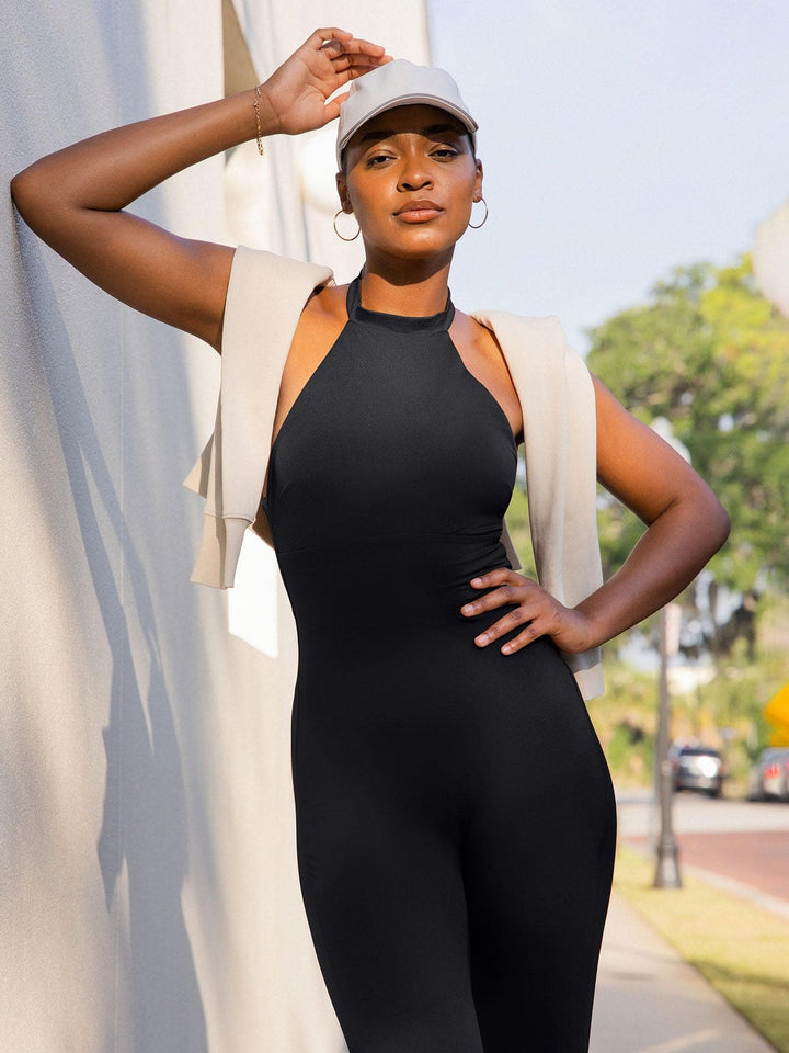 Integriertes Shapewear-Halter-Overall Oder Romper