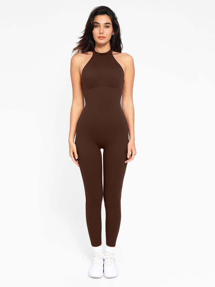 Integriertes Shapewear-Halter-Overall Oder Romper