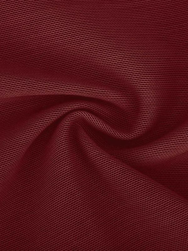 Formende Bodysuit aus Kunstleder mit Spitze im Balconette-Stil