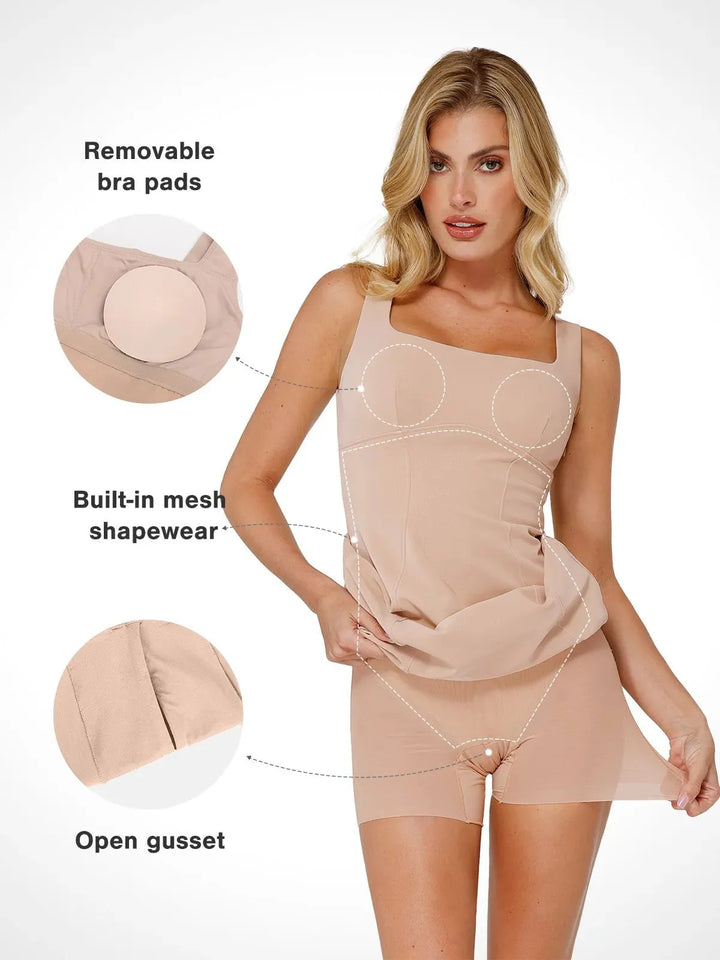 Formende Plüsch-Bodycon-Skulptur-Kleid mit Schlitz im Midi-Format