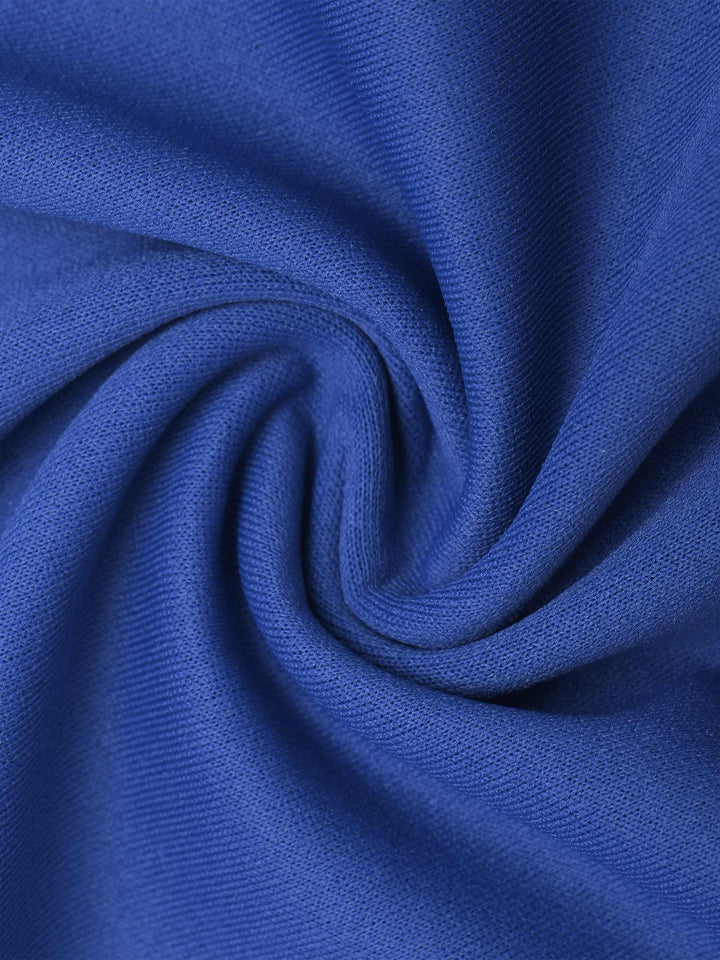 Bluetag kühlendes Shapewear Ein-Schulter Ruchlicher Bodycon-Kleid