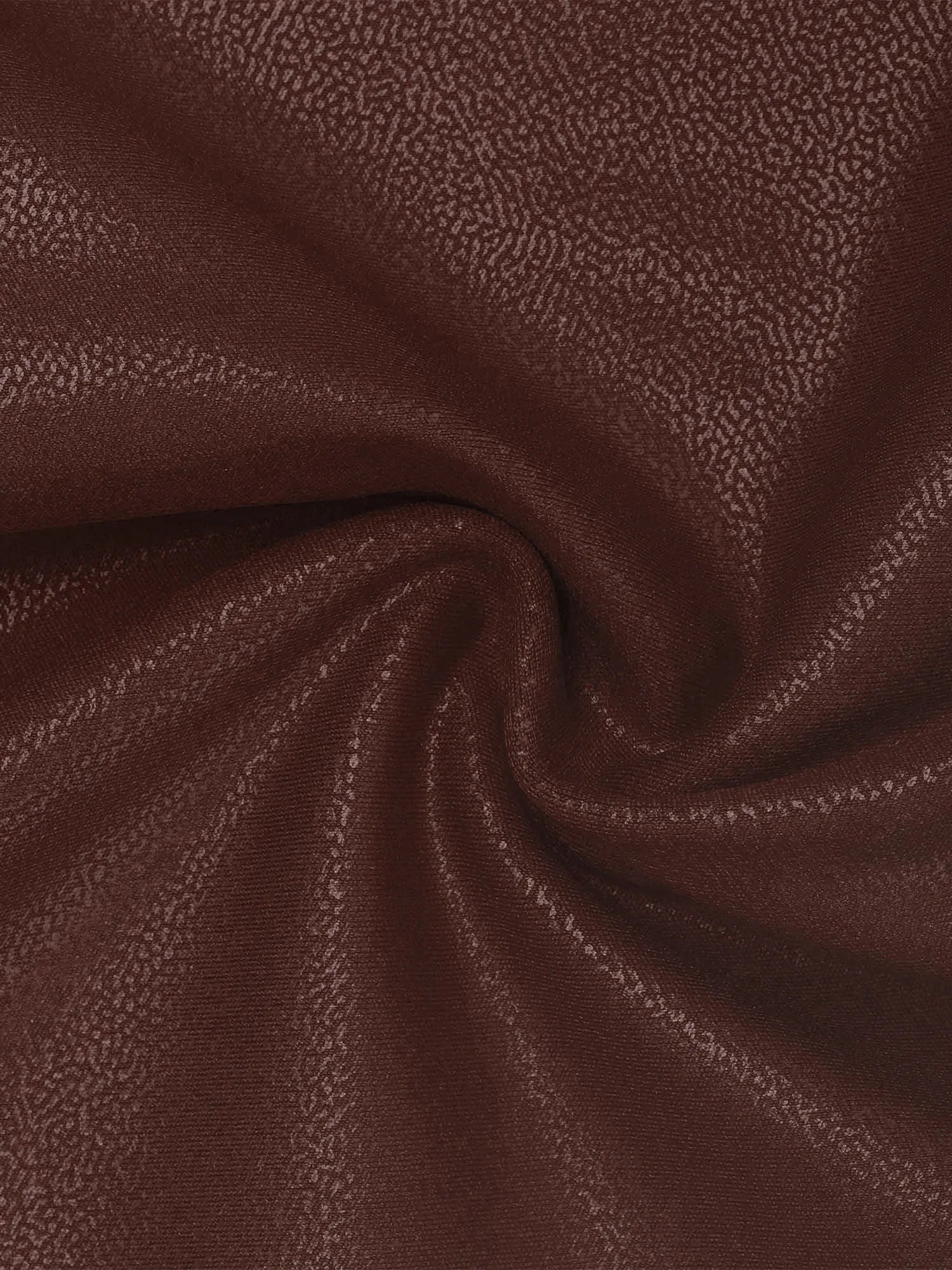 Formende figurbetonte Mididirndl aus Kunstleder mit Reißverschluss vorne