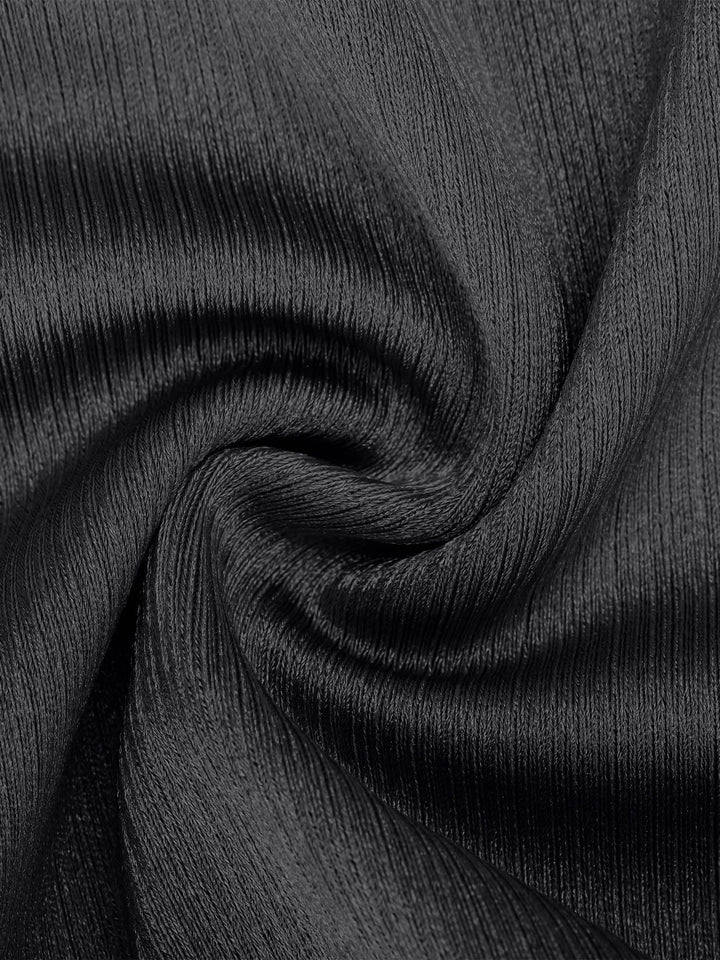 Formende Off-Shoulder Midirock mit Raffung und schimmerndem Sculpting-Effekt