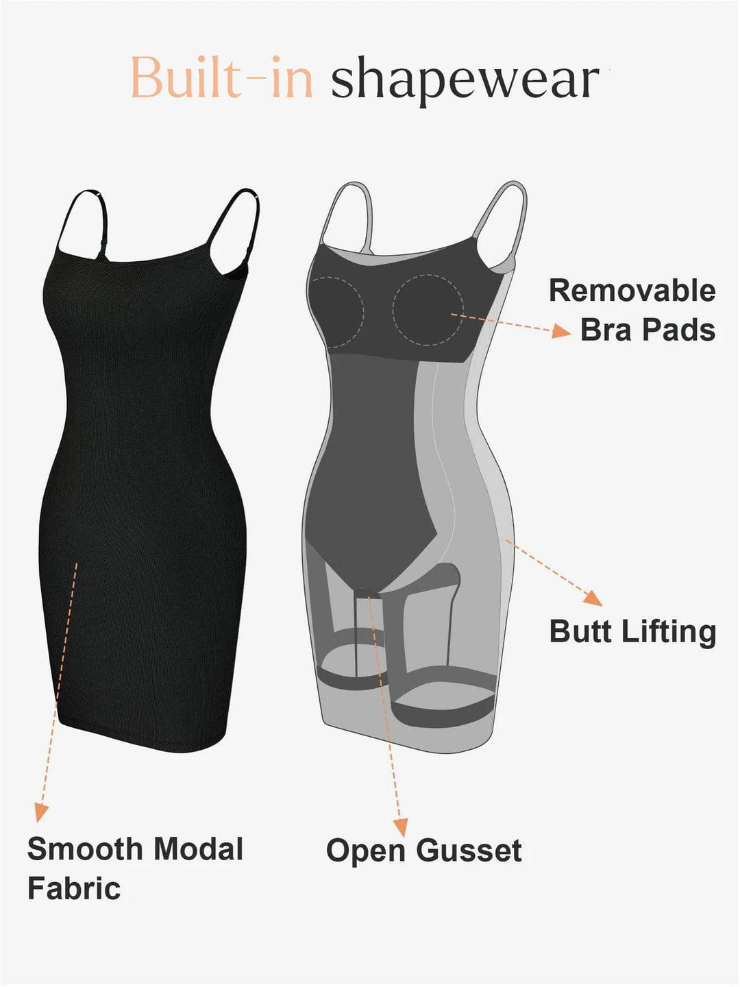 Formende Soft Modal Sculpting Kleider