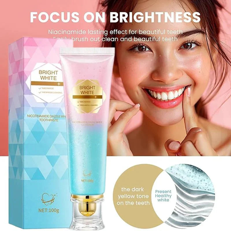 (1+1 GRATIS) PureTeeth™ Niacinamid Zahnaufhellung Zahnpasta
