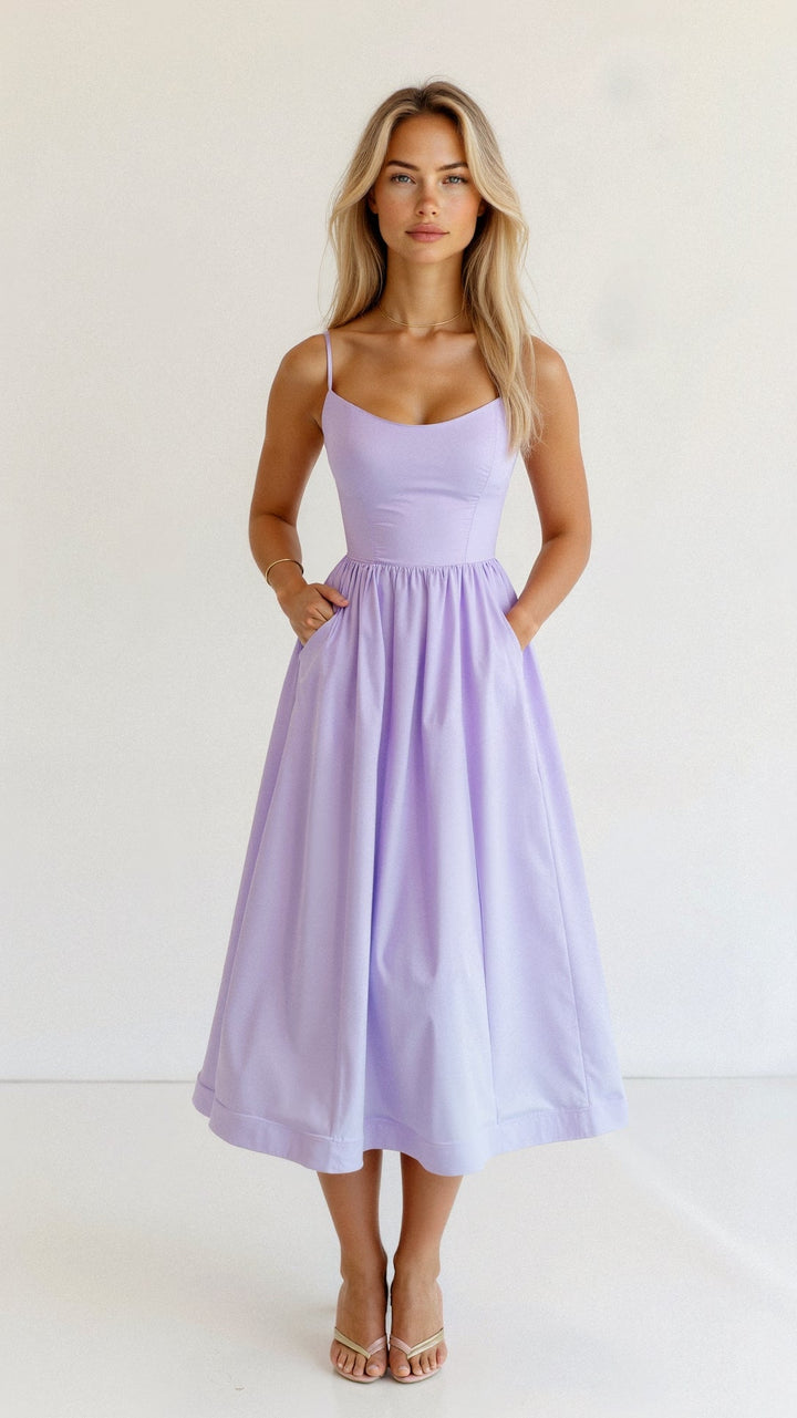 Natascha| Maxikleid - Ärmellos