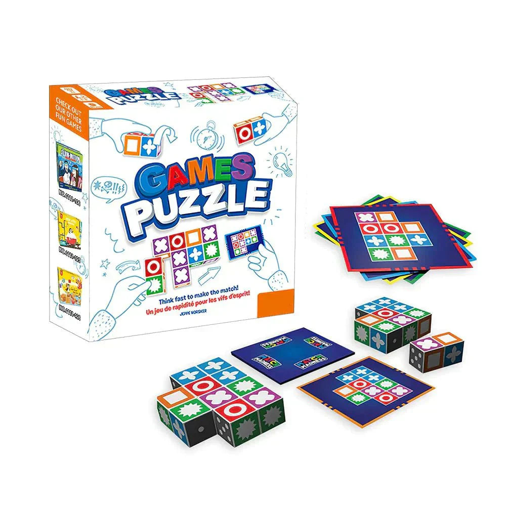 Gehirnförderndes Puzzle-Spiel für Kinder – Spaß & Bildung