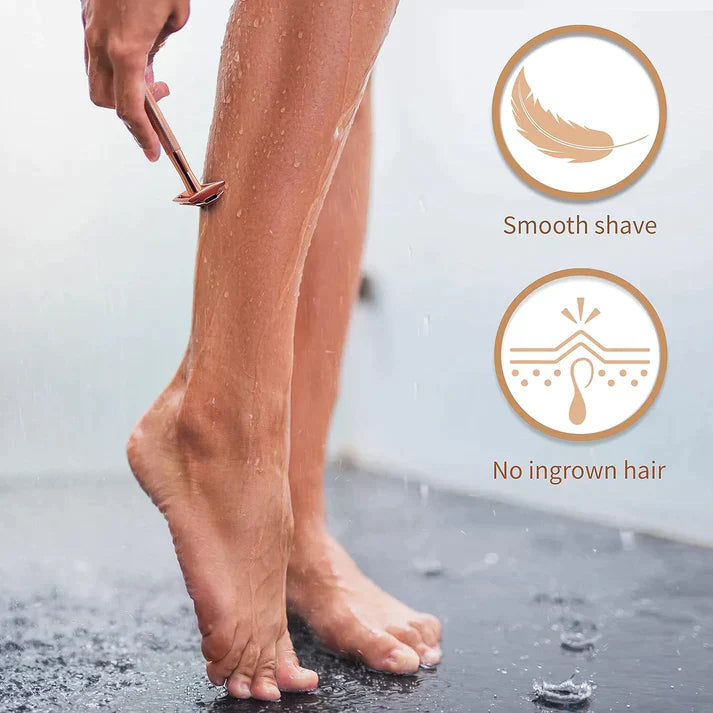 SmoothShave™ Sicherheitsrasierer + 10 kostenlose Premium-Klingen