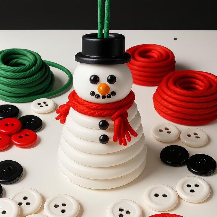 DIY-Schneemann-Set – Kreativer Familienspaß