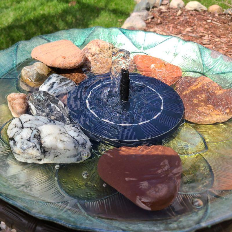 WaterScape™ | Solarbetriebene Wasserfontäne